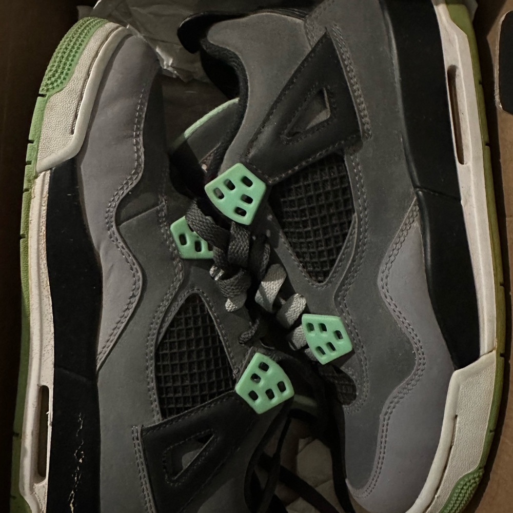 Jordan Black and Gray Sneakers